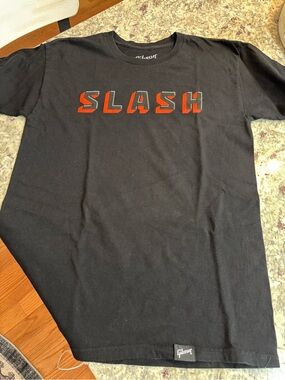 SLASH Gibson Black T-Shirt Medium